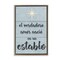 Stupell Industries Amor Verdadero en un Establo Framed Floater Canvas Wall Art